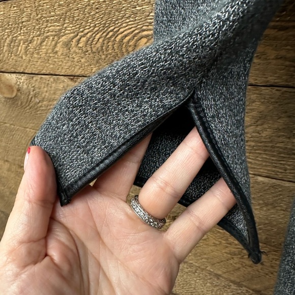 Zara Knit Open Front Gray Cardigan – Size Small - Picture 9 of 9